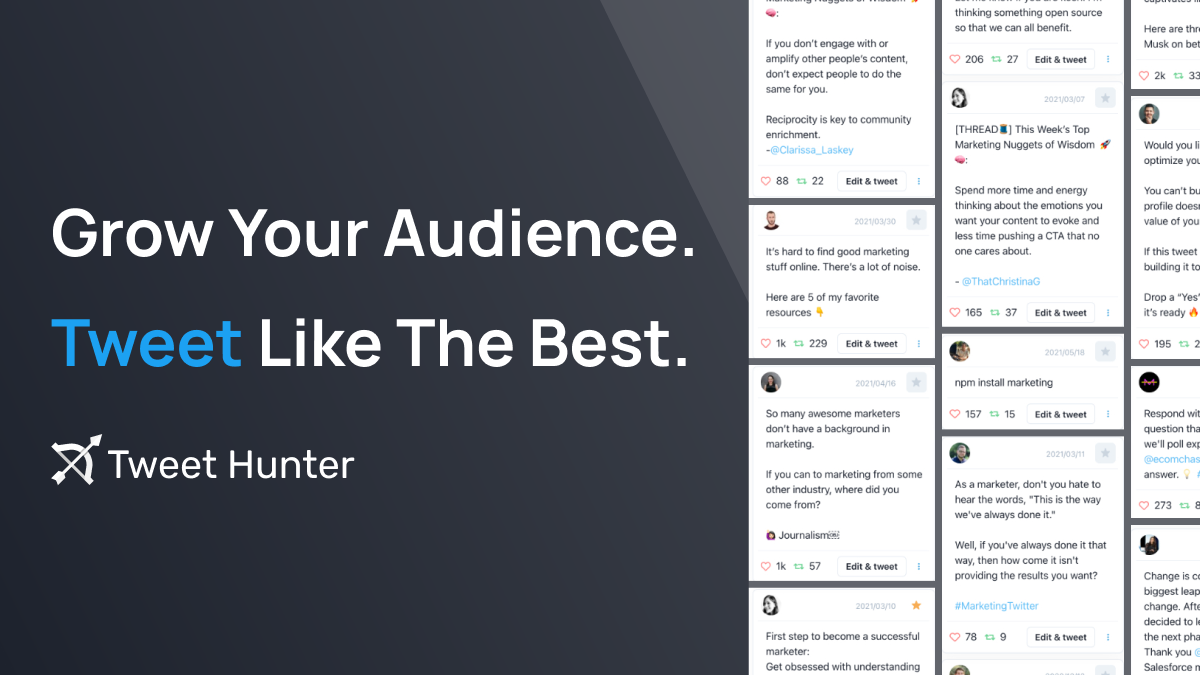 How to efficiently grow a Twitter audience