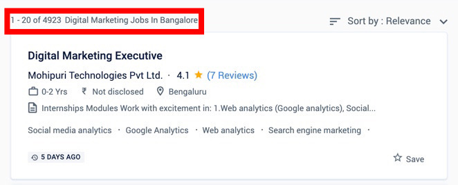 Digital Marketing Jobs in Bangalore - Digital Marketing Courses in Bangalore