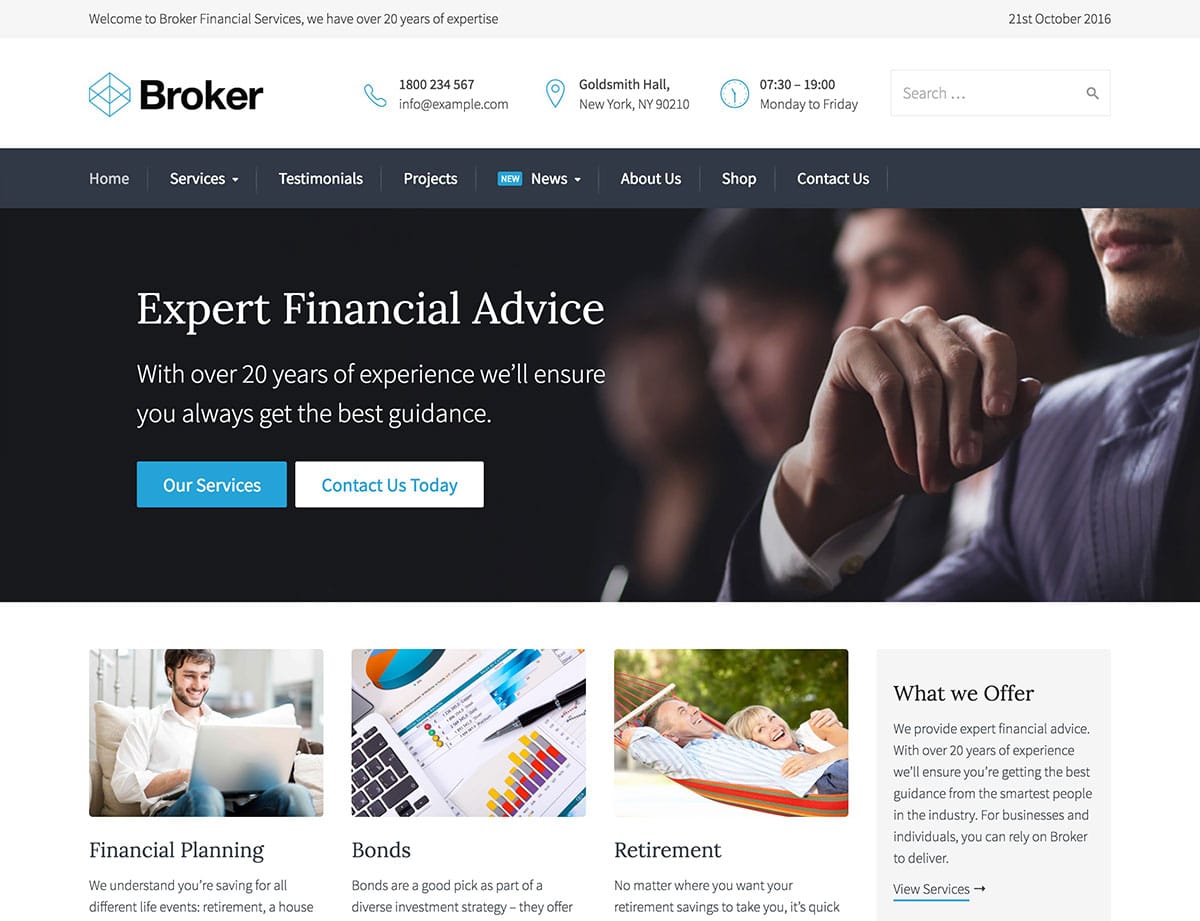 broker-finance-wordpress-theme