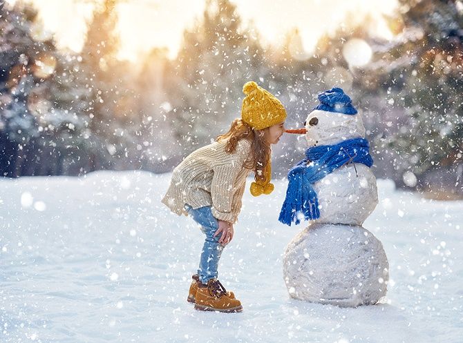 Bilder für ein Silvester-Fotoshooting auf der Straße mit Kindern