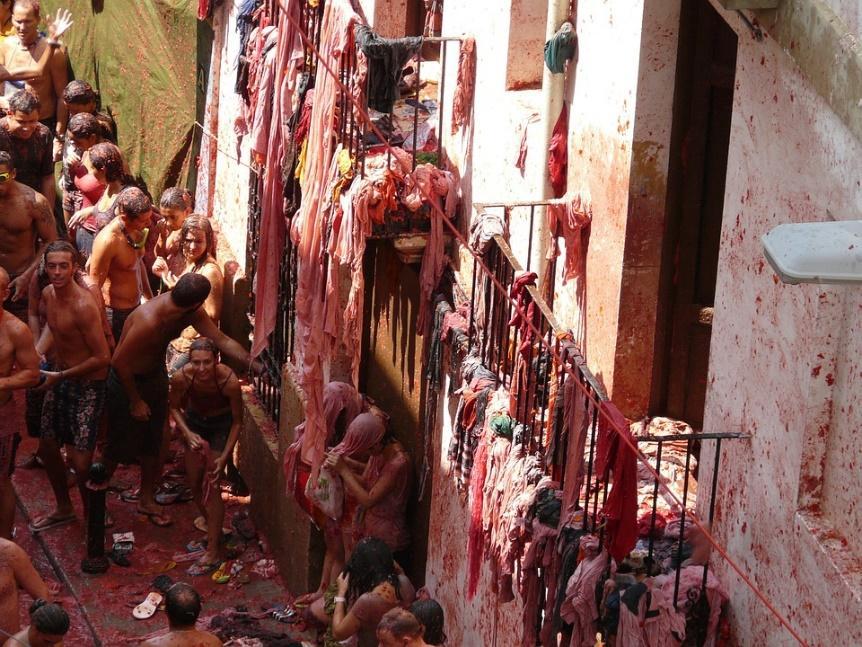 Tomatina, Buñol, Valencia