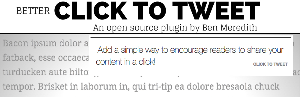 Melhor Clique para Tweetar Plugin WordPress Grátis