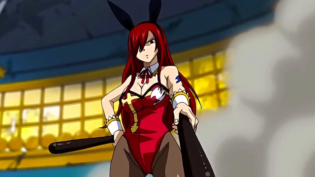 bunny erza figure