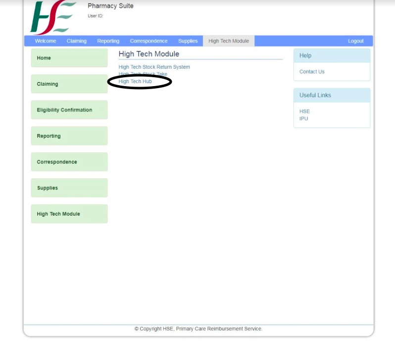 Then You will arrive at the High Tech Section, Select the High Tech Hub