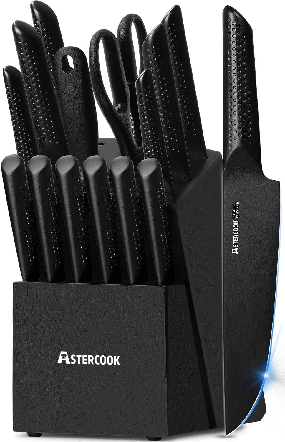 15 Pieces Chef Knife Set