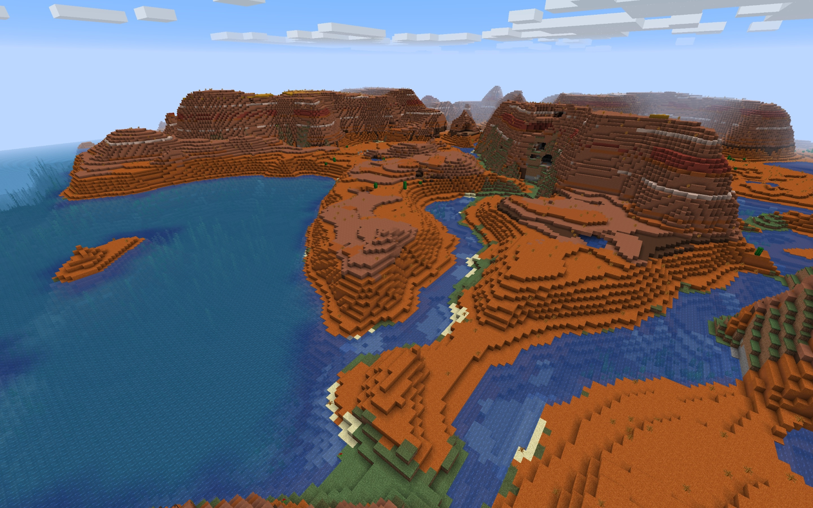 Minecraft Eroded Badlands Seeds for Java Edition (PC/Mac)