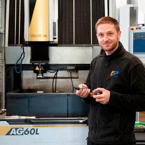 Adam Masters Excel Precision EDM Sink Manager with Sodick technology