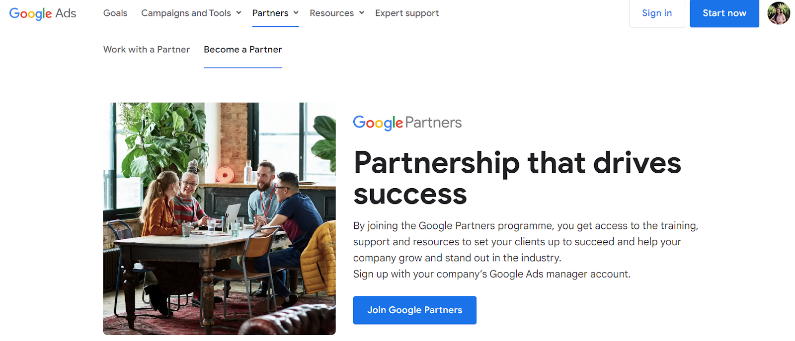 Google Search Partners - Google Ads