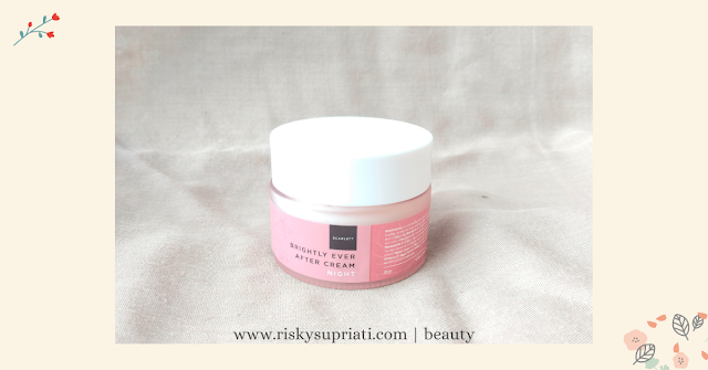 Review Scarlett Brightly Ever After Night Cream