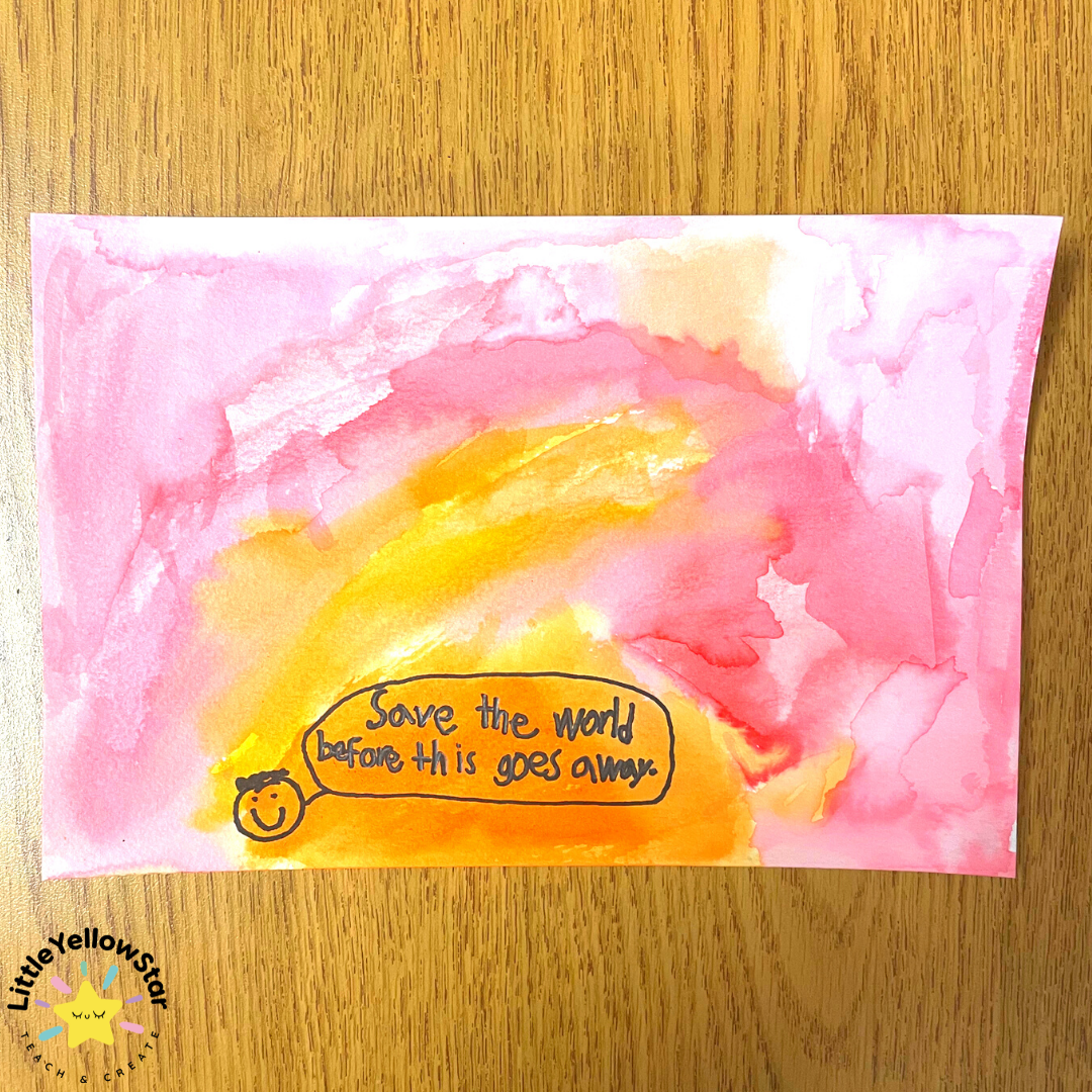 End of year read aloud book - Say Something by Peter H Reynolds. This is the perfect end of year read aloud book for the classroom! Pin this image to come back to the blog for details on this end of year read aloud lesson plan.