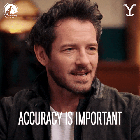 Accuracy vs precision: Ian Bohen Discussion GIF
