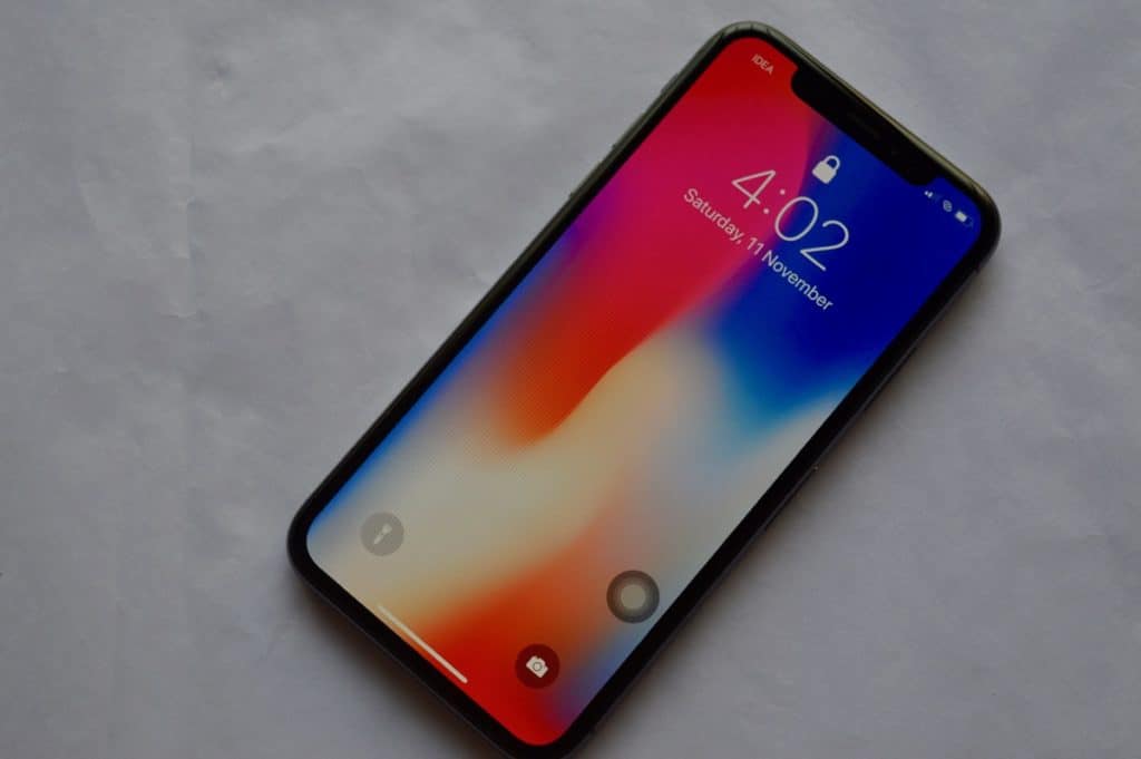 iPhone X Lock screen No Notifications Locked