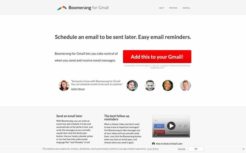 Boomerang for Gmail