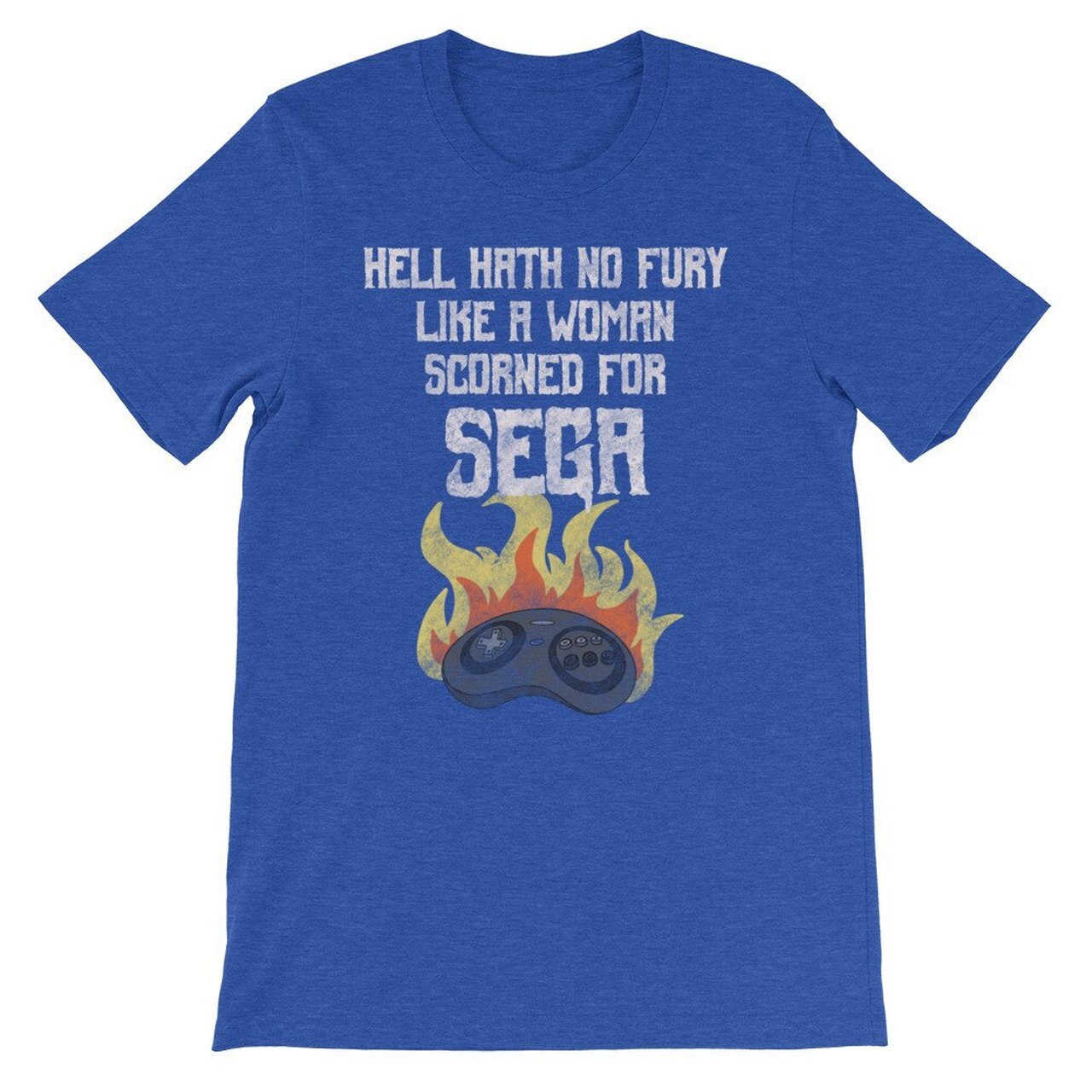 Hell Hath No Fury Like a Woman Scorned For Sega T-Shirt