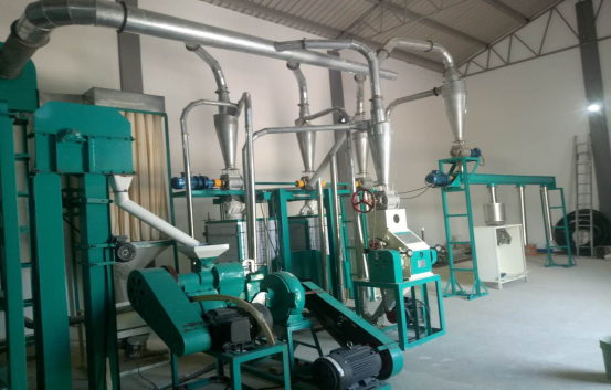 5. 10T24H maize milling plant installed in Tanzania