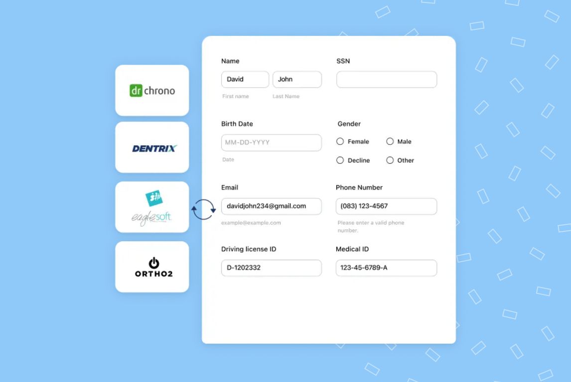 Image showing healthcare businesses can leverage Birdeye to manage patient data 