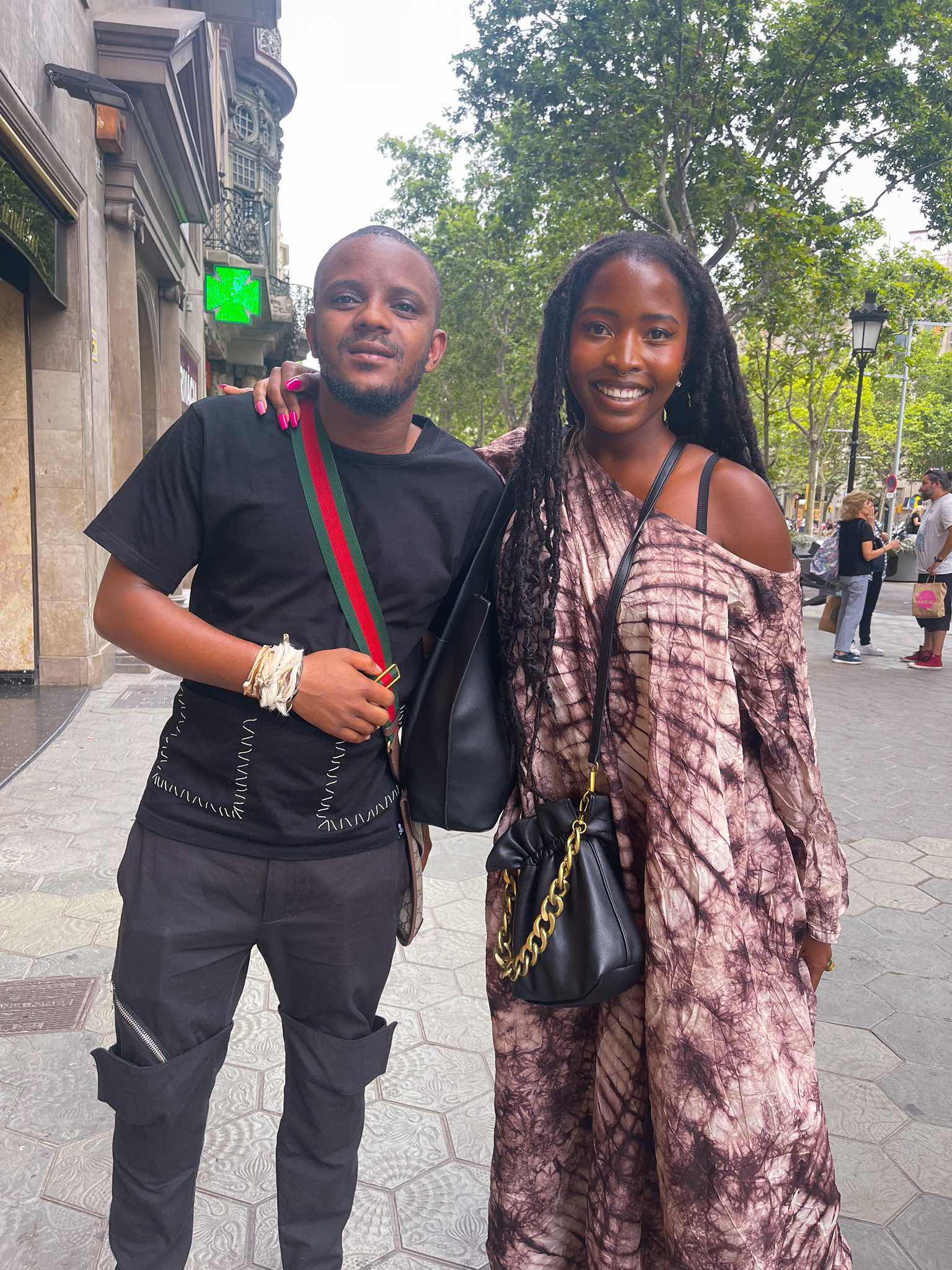 Tina Masawi pictured with Kabza de Small