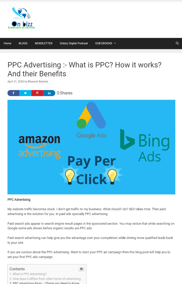 PPC advertising 