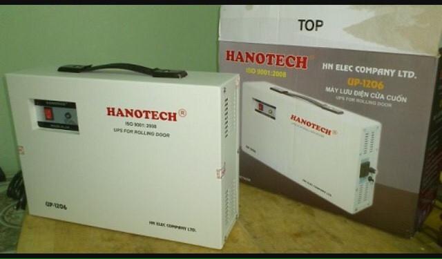 Bộ tích điện cửa cuốn Hanotech