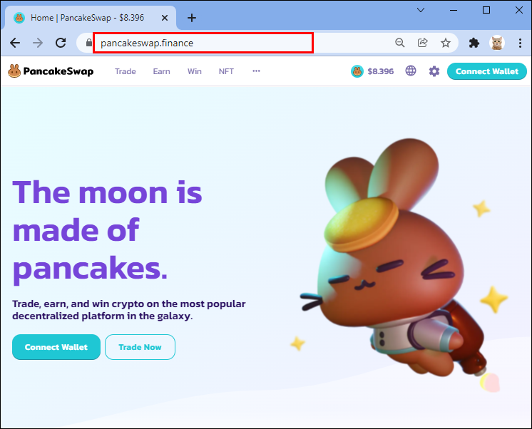 How to Connect Trust Wallet to Pancakeswap 6