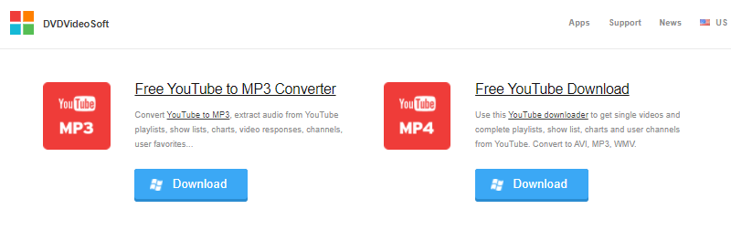 DVDVideoSoft YouTube to MP3 Converter