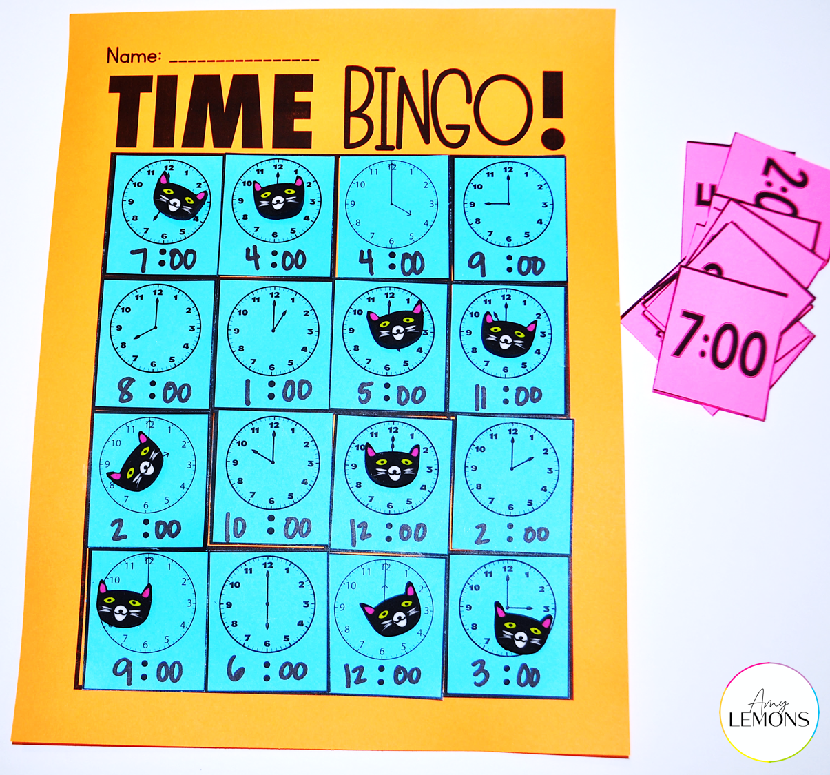 telling time games