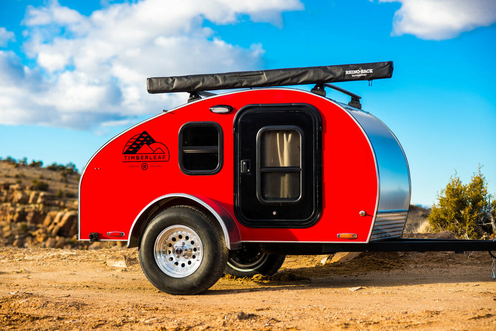 Timberleaf Pika compact rugged lightweight travel trailer