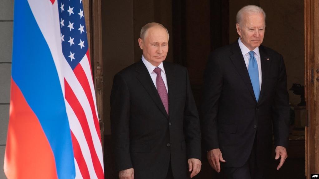 Ông Biden và ông Putin gặp thượng đỉnh ở Geneva hồi tháng 6 năm 2021