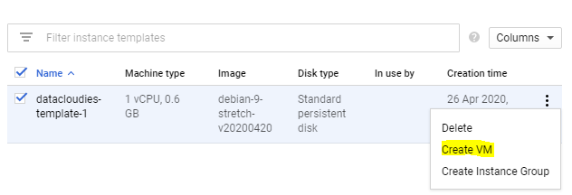 datacloudies google compute engine