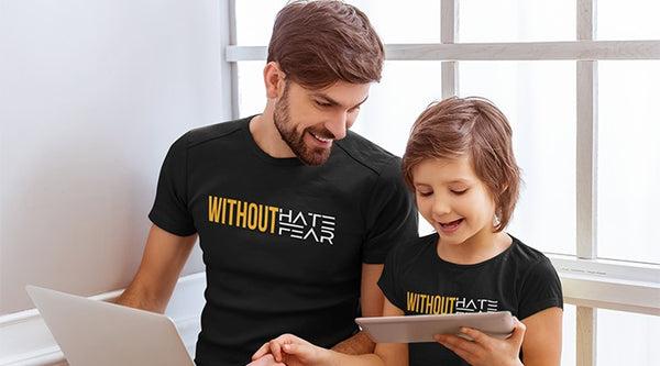 Customized dad and daughter t-shirt  Personalized t-shirts for dad and daughter - @ Punjabi Adda