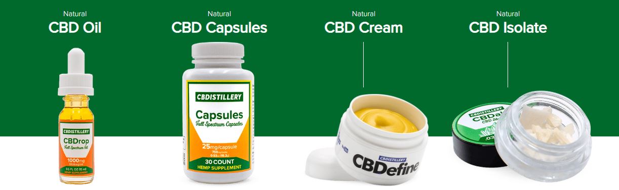 Produto de Destilaria CBD