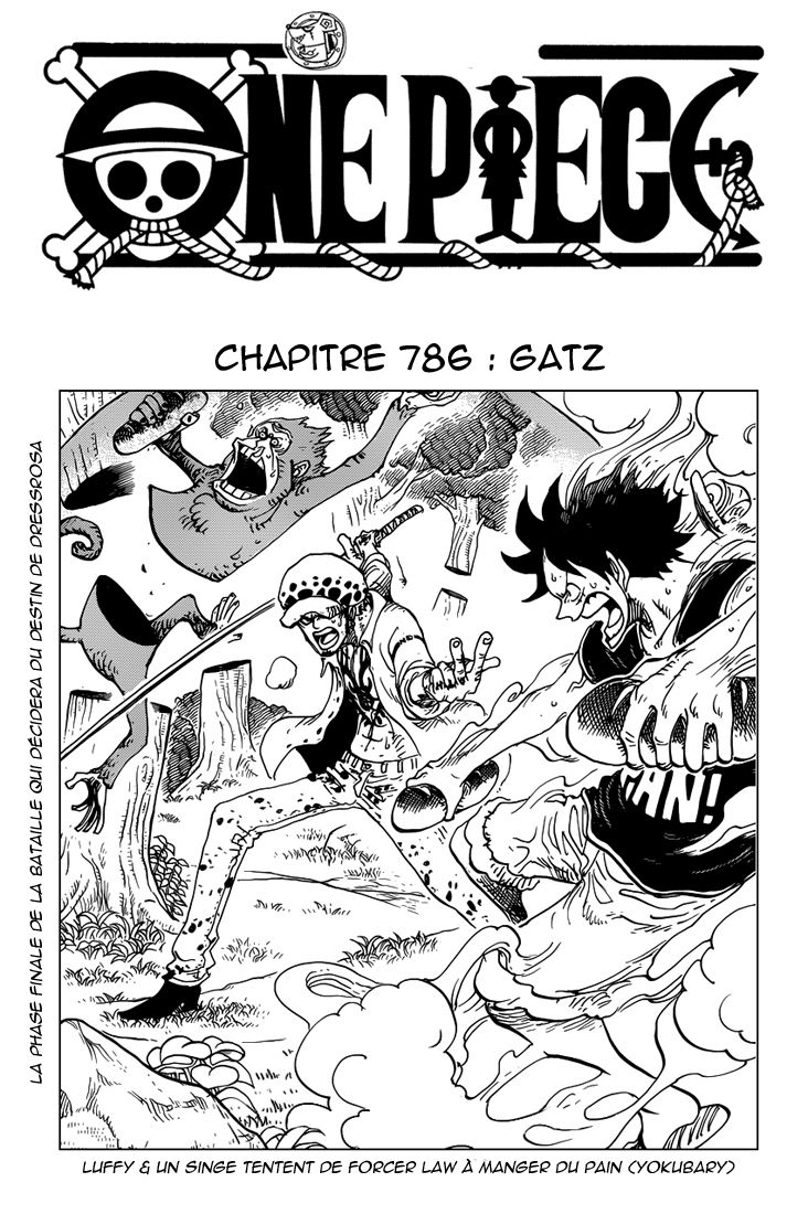 One Piece: Chapter 786 - Page 1