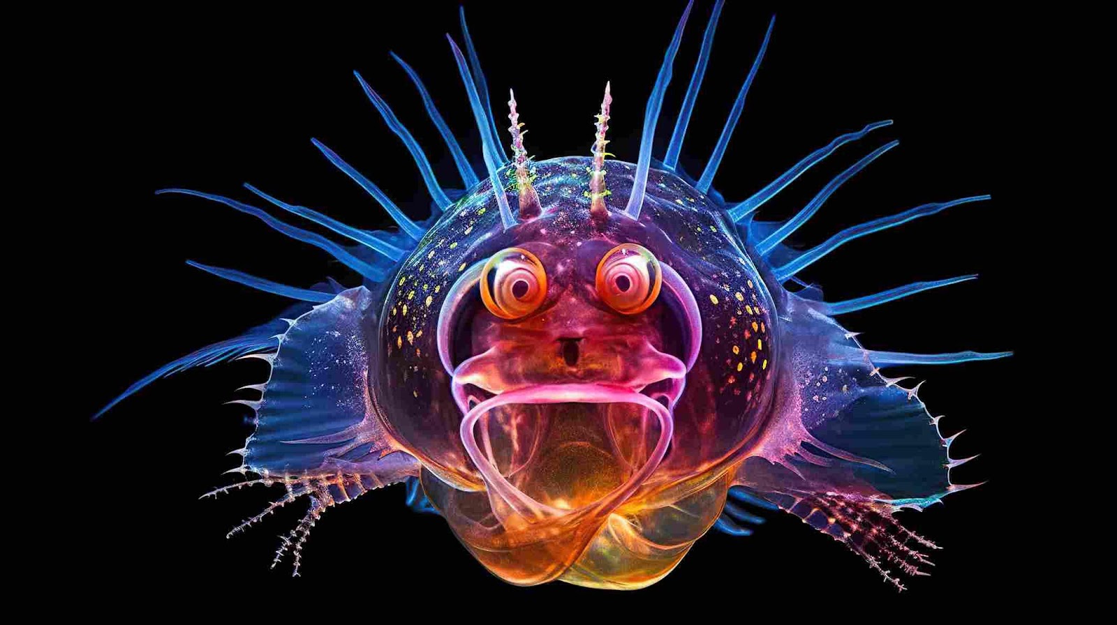 A fish with a face

Description automatically generated with medium confidence