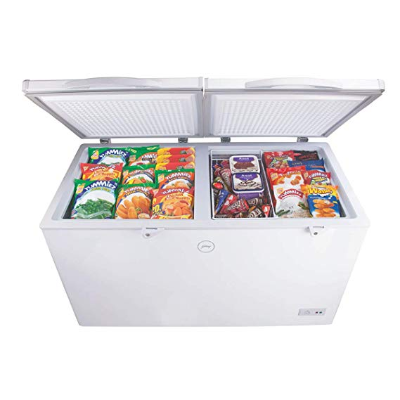  Godrej 400 L Deep Freezer (DpFrz GCHW410R2DXB Htop, White)