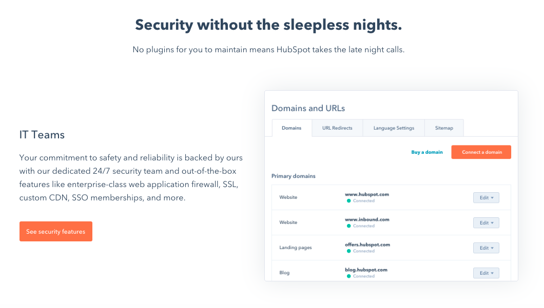 hubspot csm cdn content delivery network