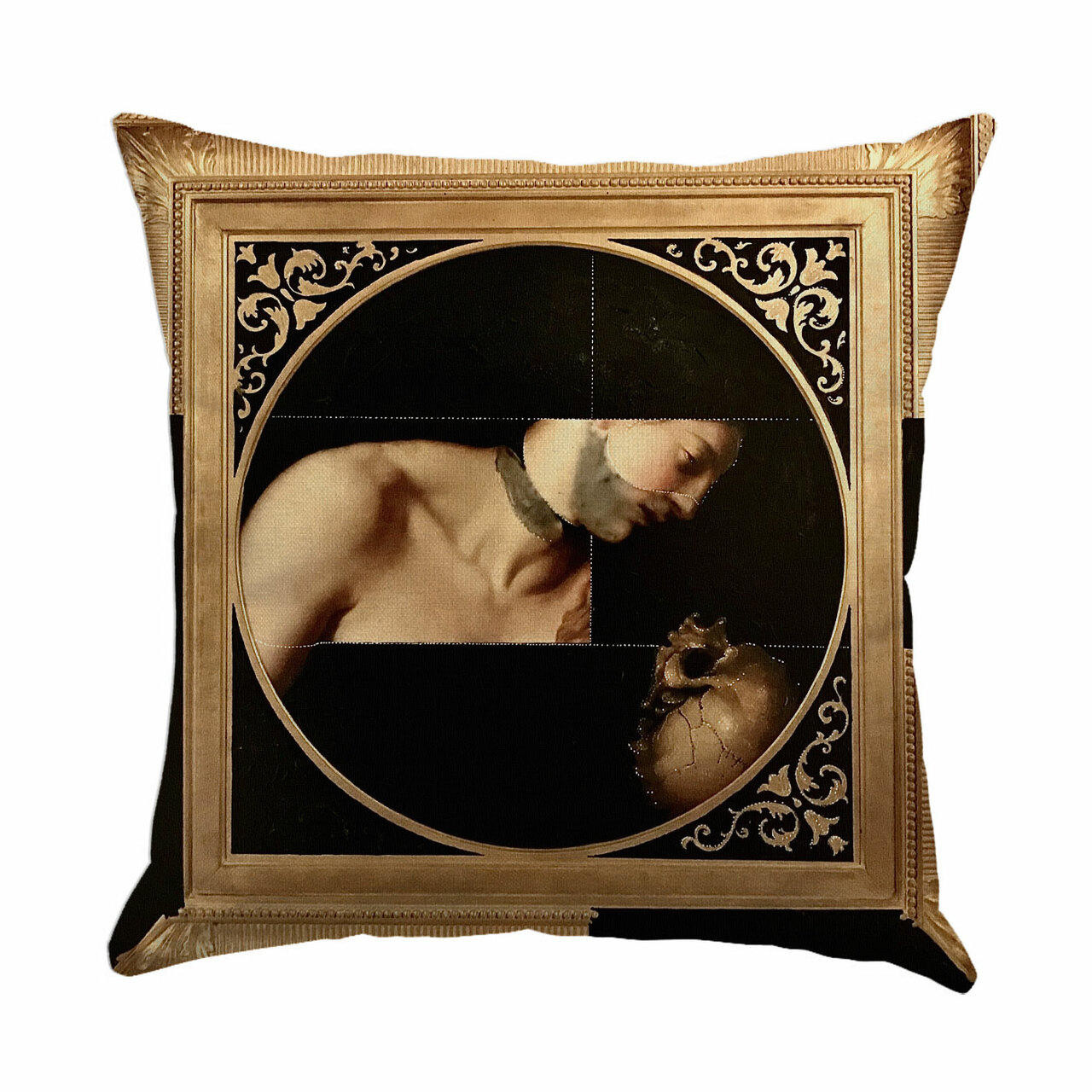 Flamboyant Vanitas Cushion Cover