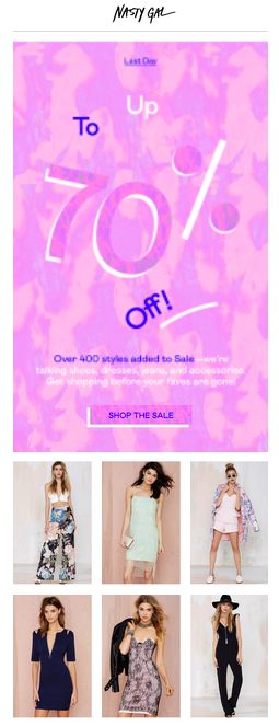 nasty gal email