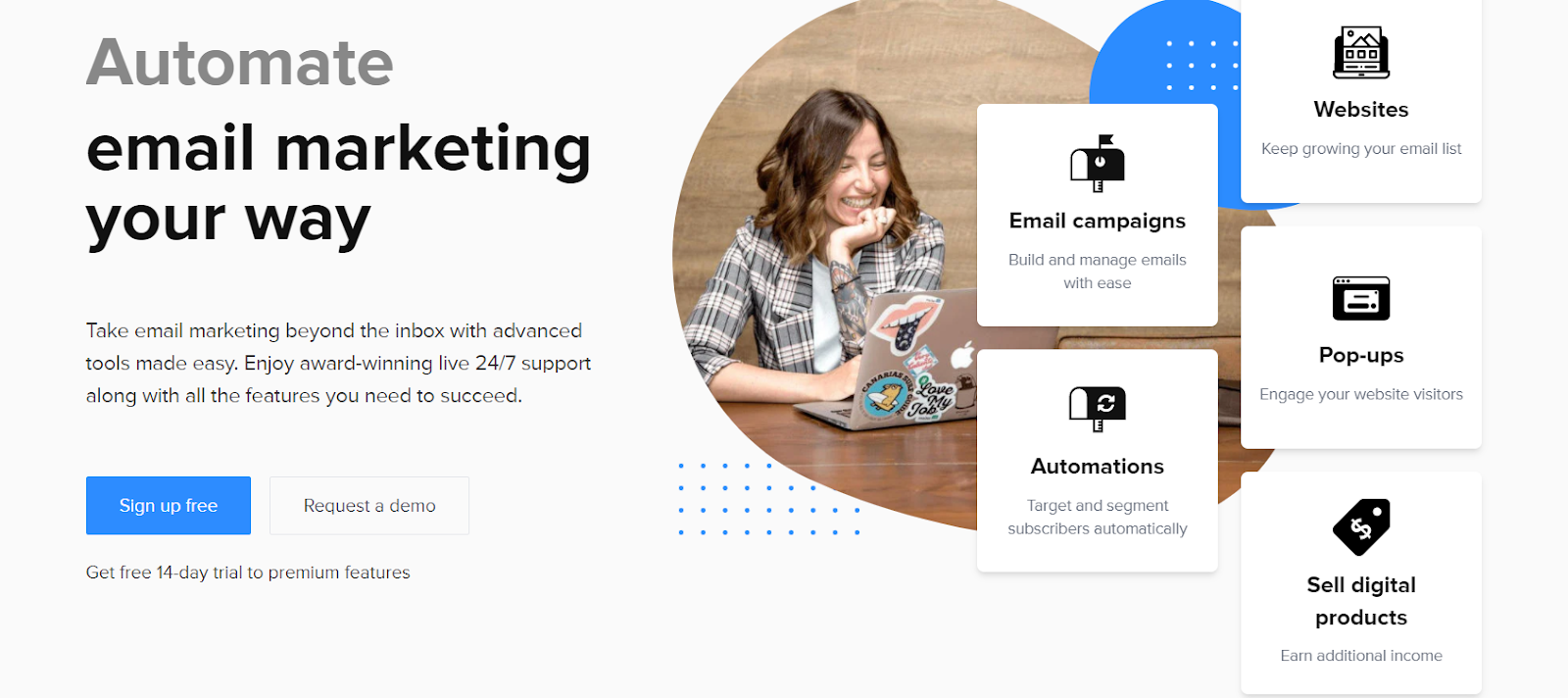 MailerLite can help you grow your email list and automate your email campaigns