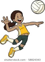 Image result for volleyball cartoon images