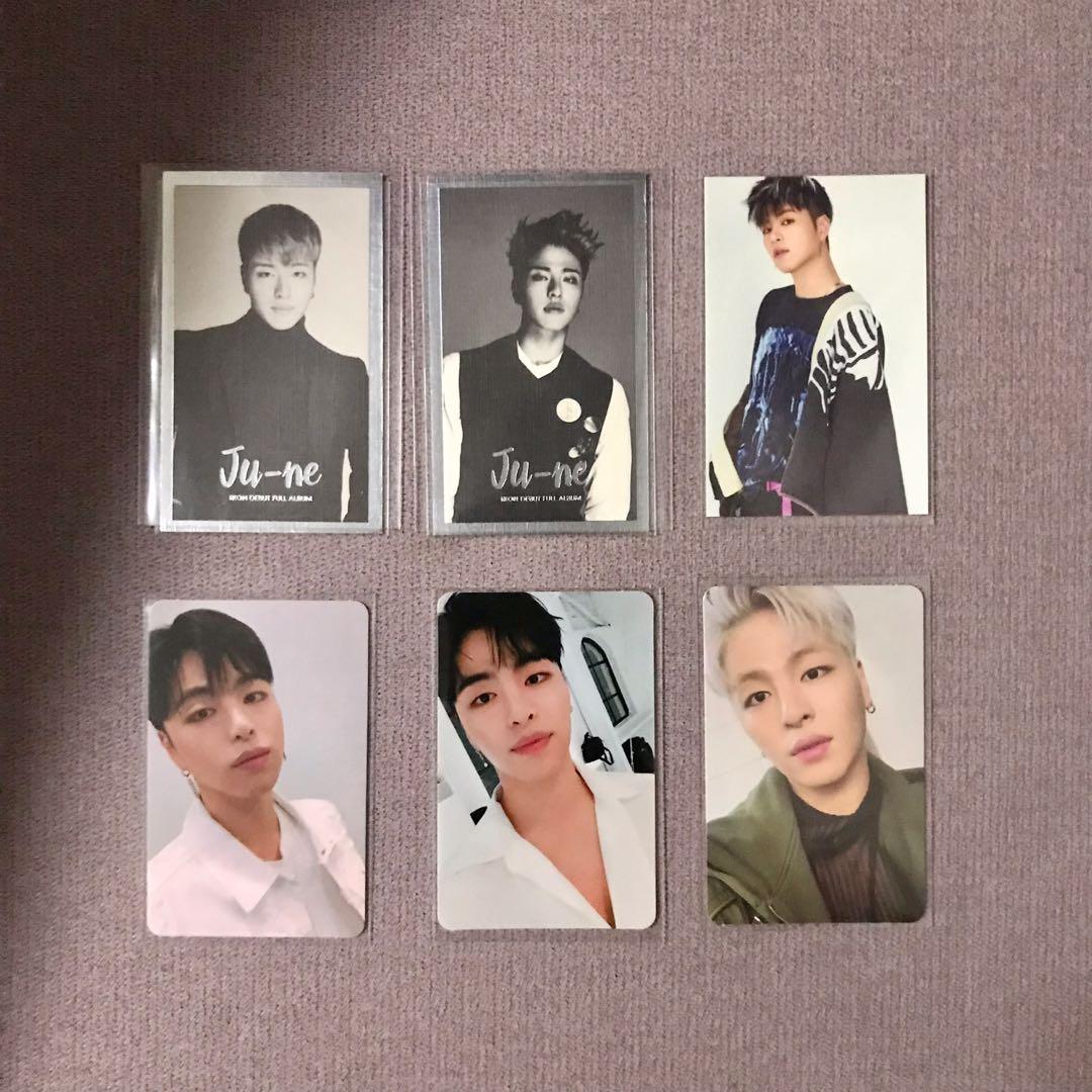 k-pop photocards - iKON June