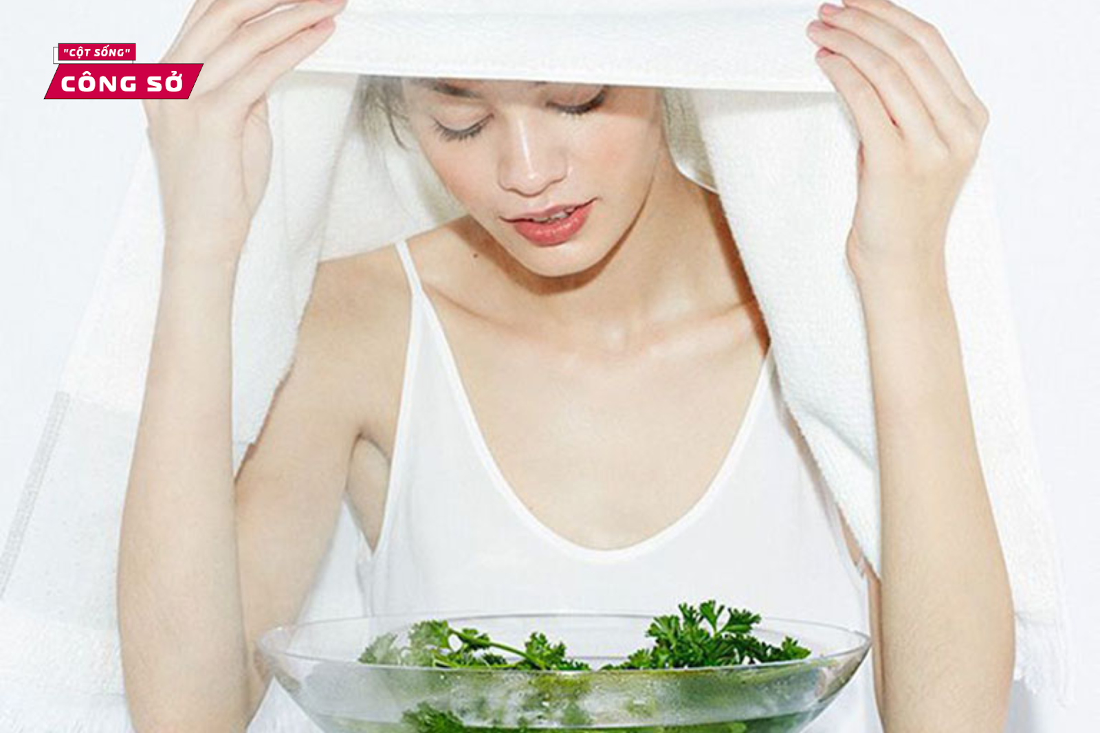 Xông hơi giúp trị viêm xoang mũi hiệu quả