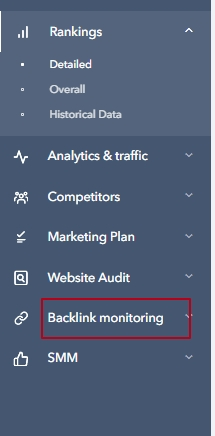 SE Backlink Monitoring