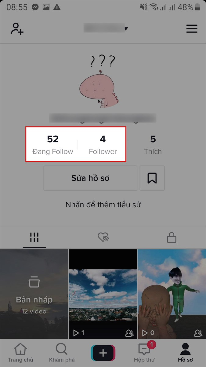 cách nhắn tin riêng trên tiktok