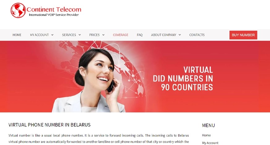 Continent Telecom Belarus Number