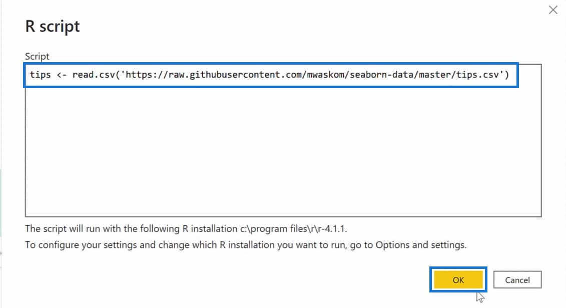 R for Power BI