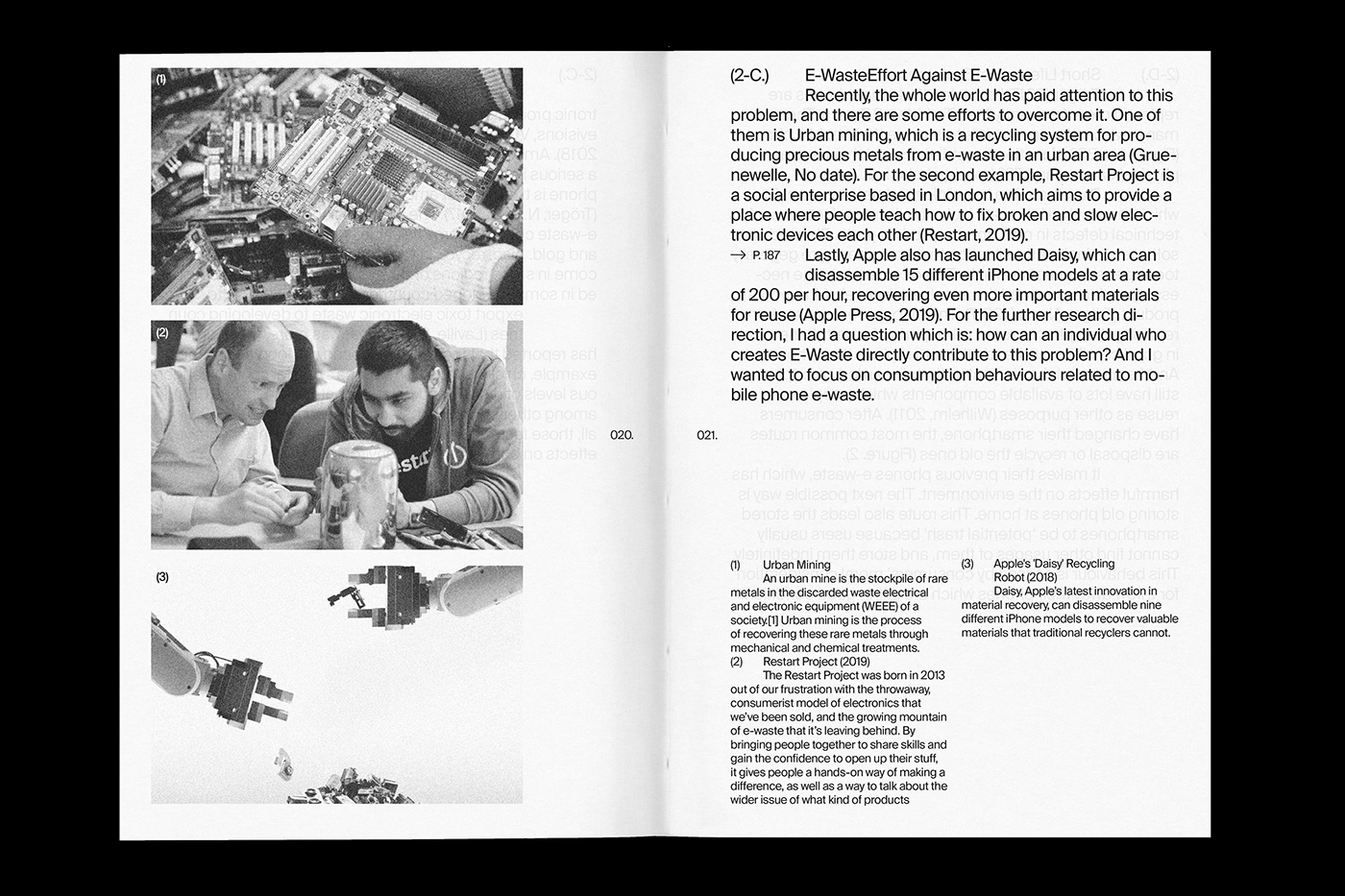 editorial design  graphic design  research book Sustainability upcycling