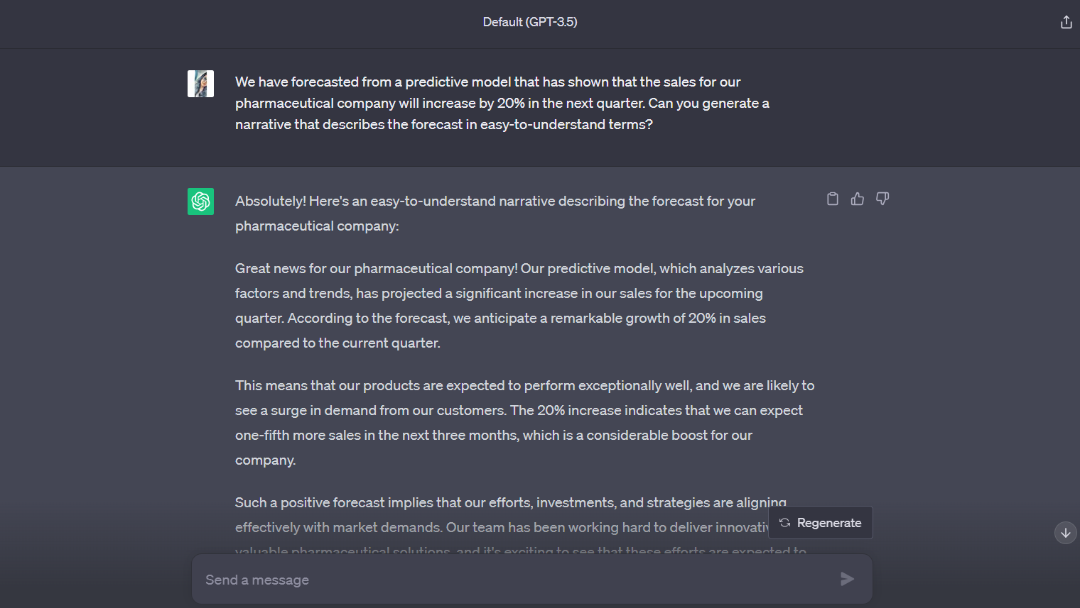 Forecasting Narratives