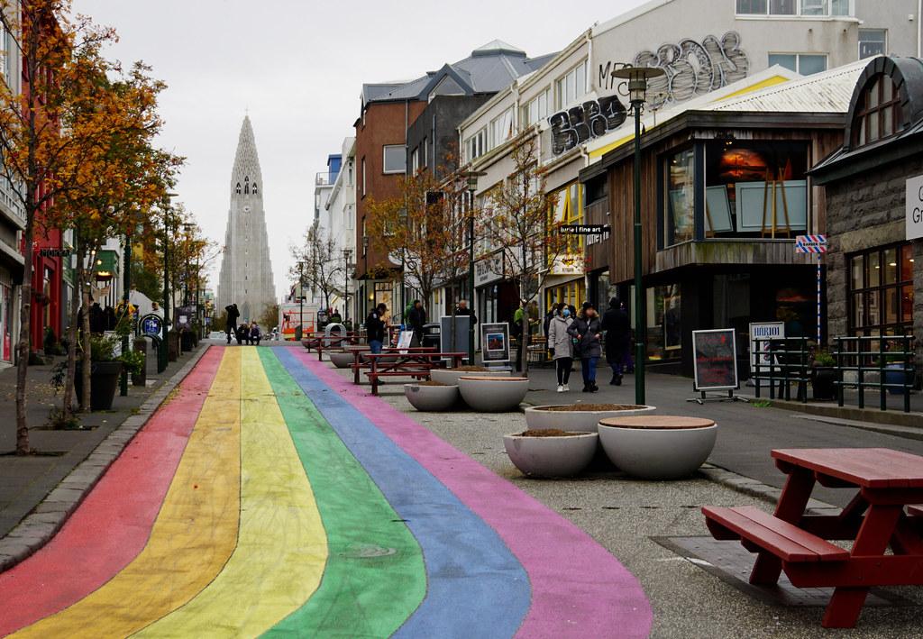 Skólavörðustígur aka Rainbow Street, Reykjavik | Hallgrímski… | Flickr