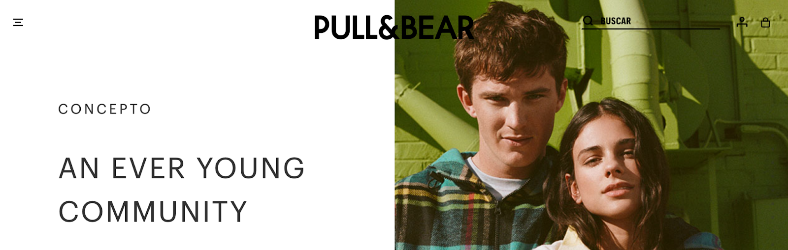Copywriting pull&bear