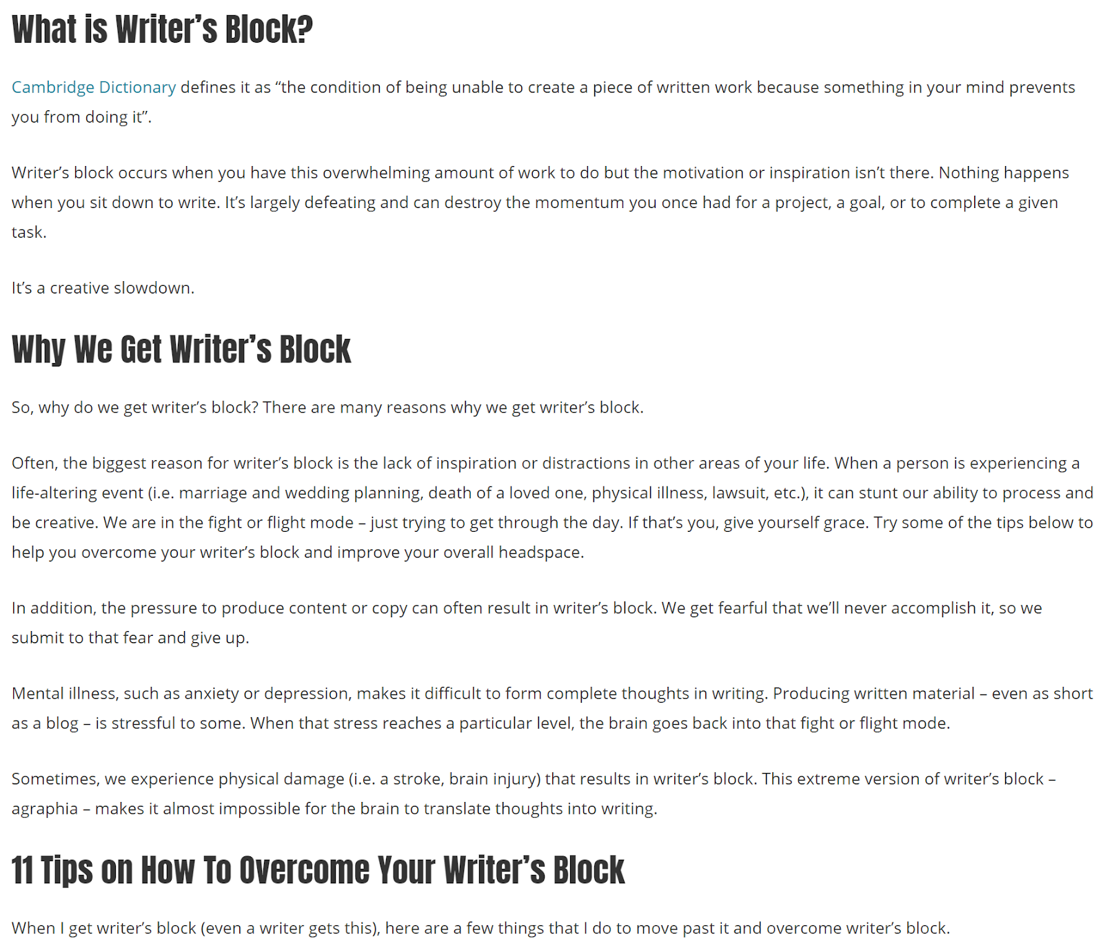  Major Oversights Content Writers Should Avoid When Blogging